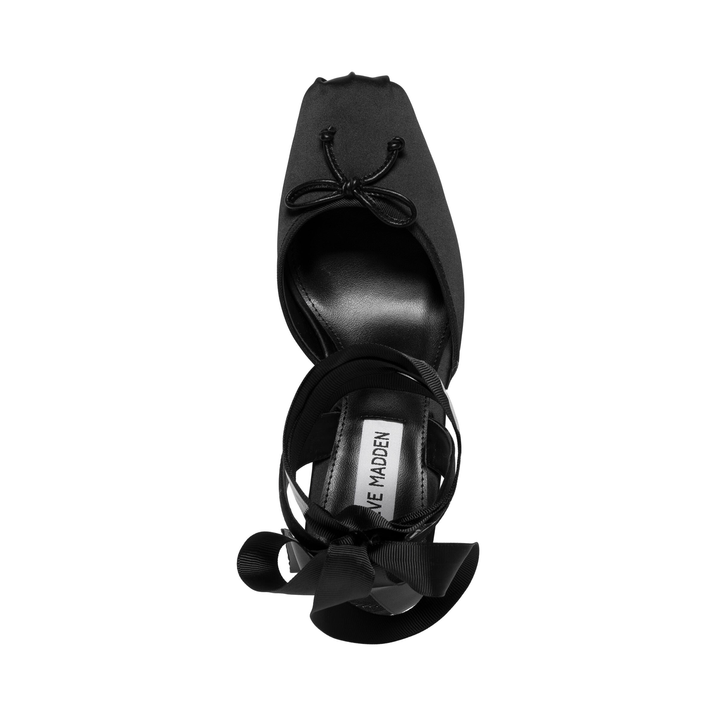 Steve Madden Seyah sandales noir satin 7 cm