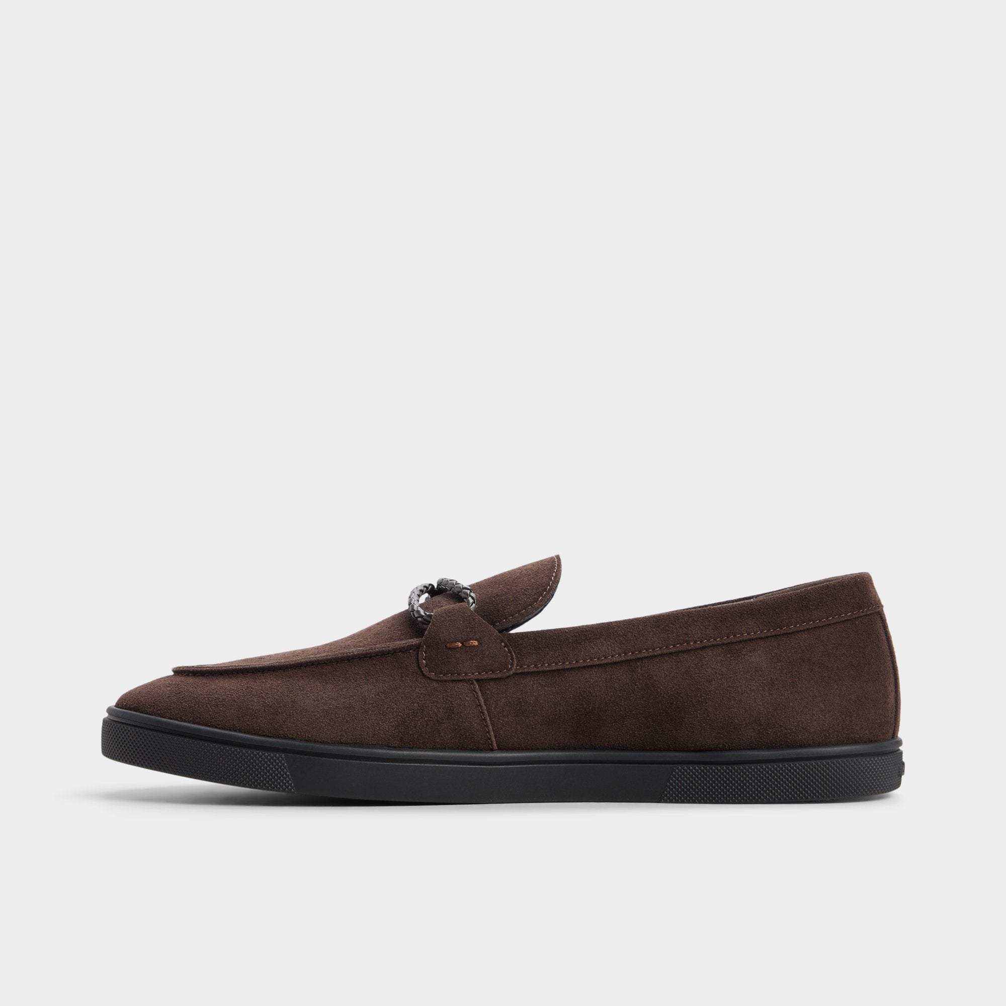 ALDO Patten mocassins à talon daim marron