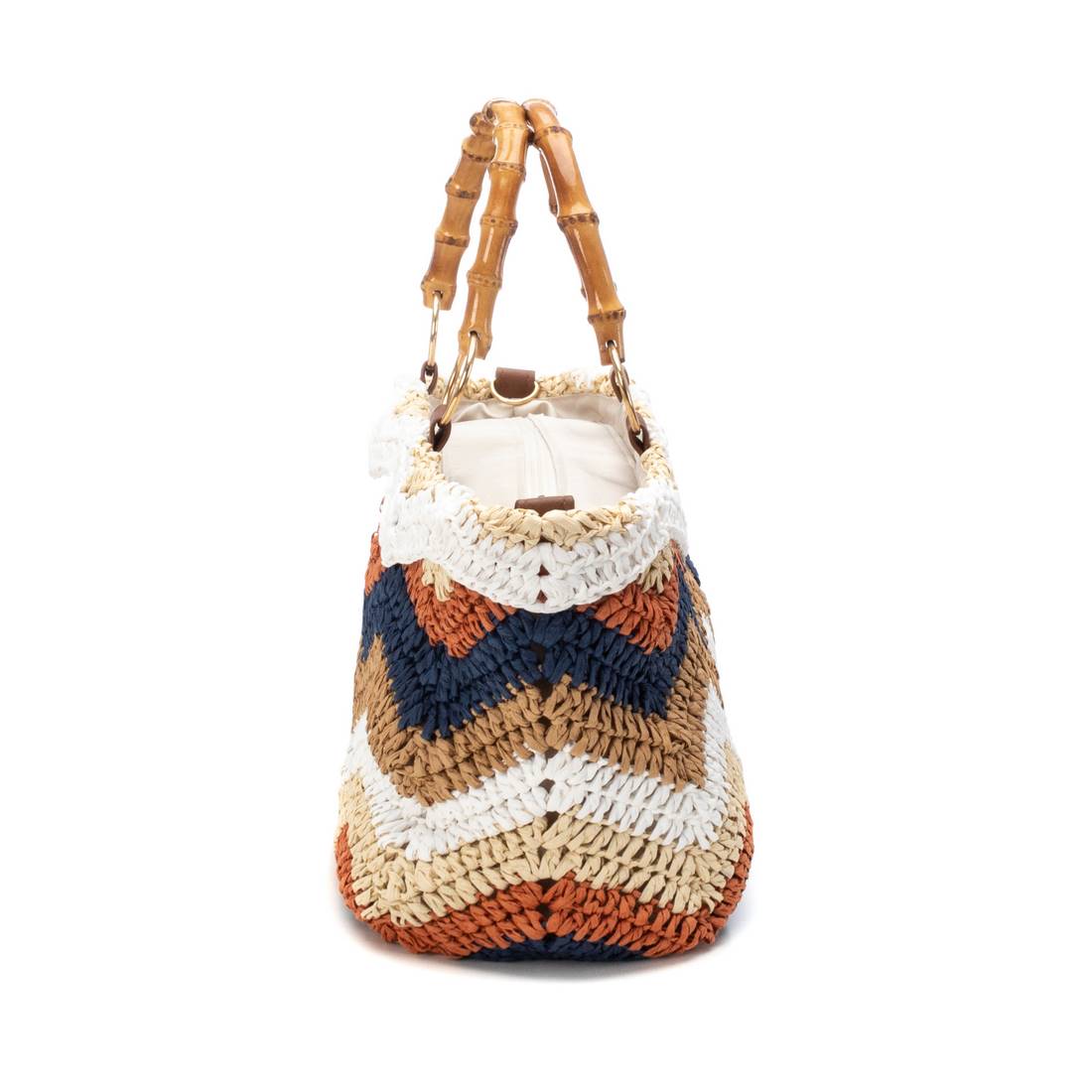 Carmela 18615901 sac rafia corail 42 cm