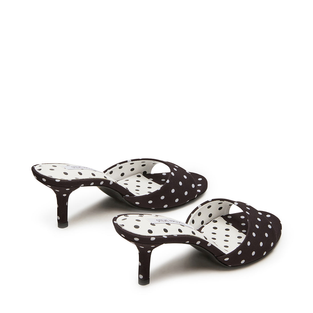Steve Madden Kendrix sandales noir blanc 6 cm