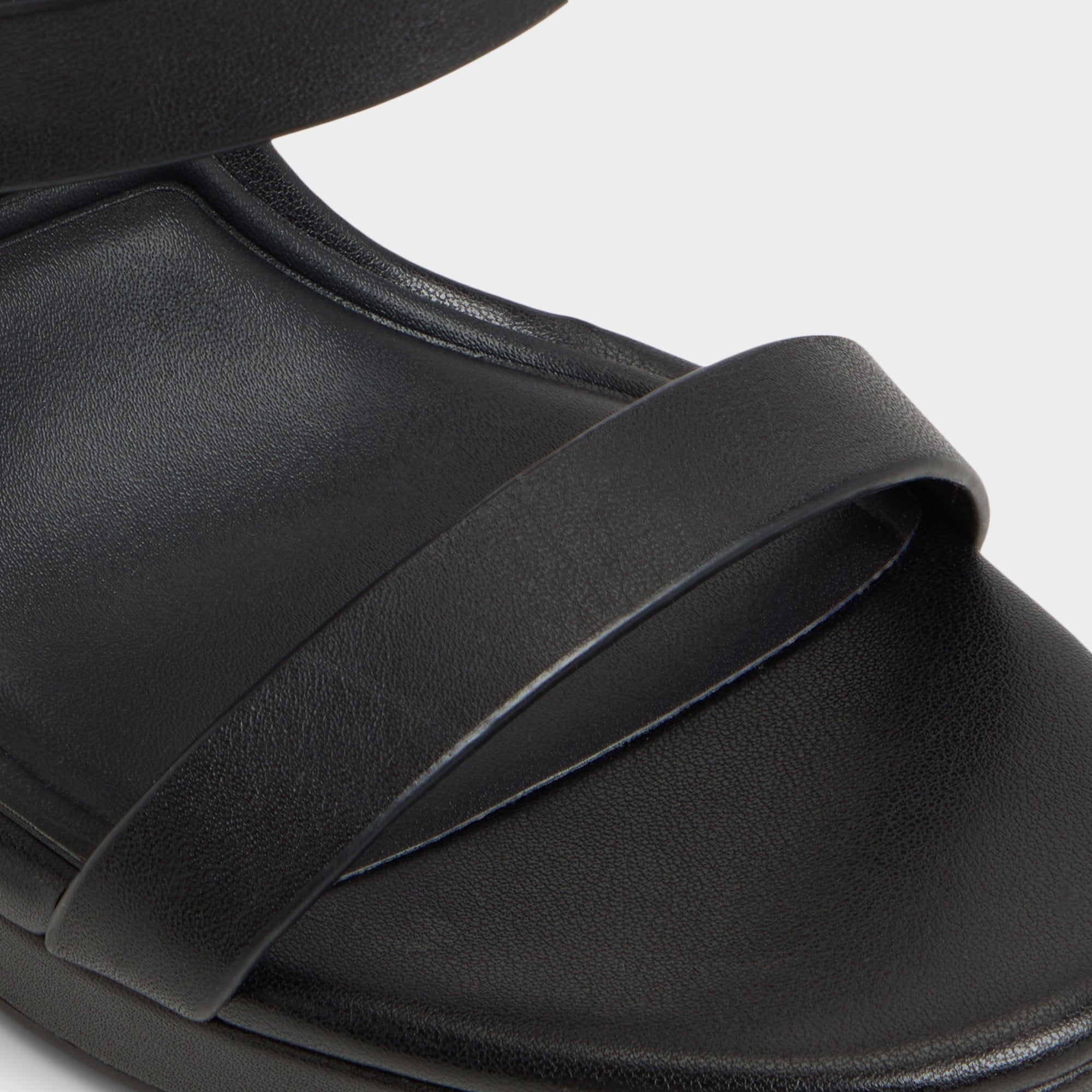 ALDO Kardy sandales talons plateforme noir strap