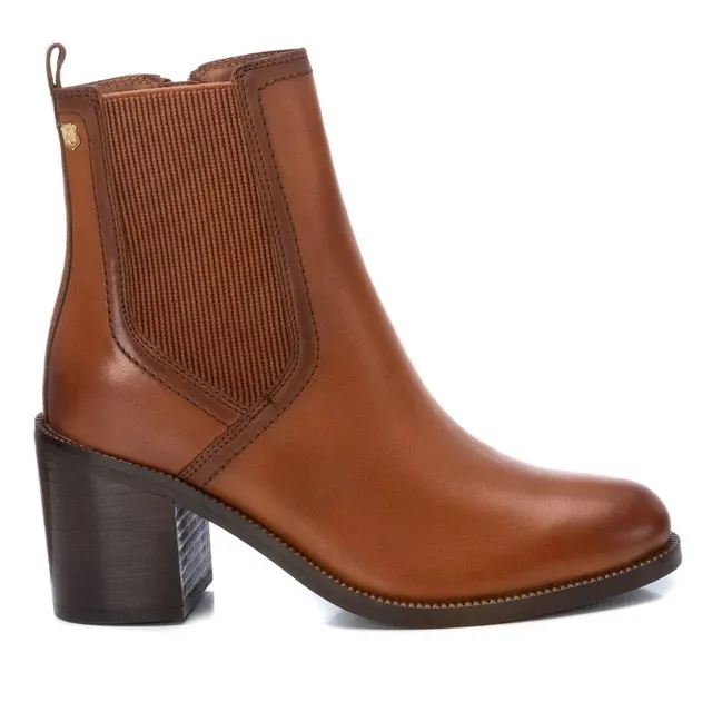 Carmela 16101902 bottines cuir marron talon 7 cm