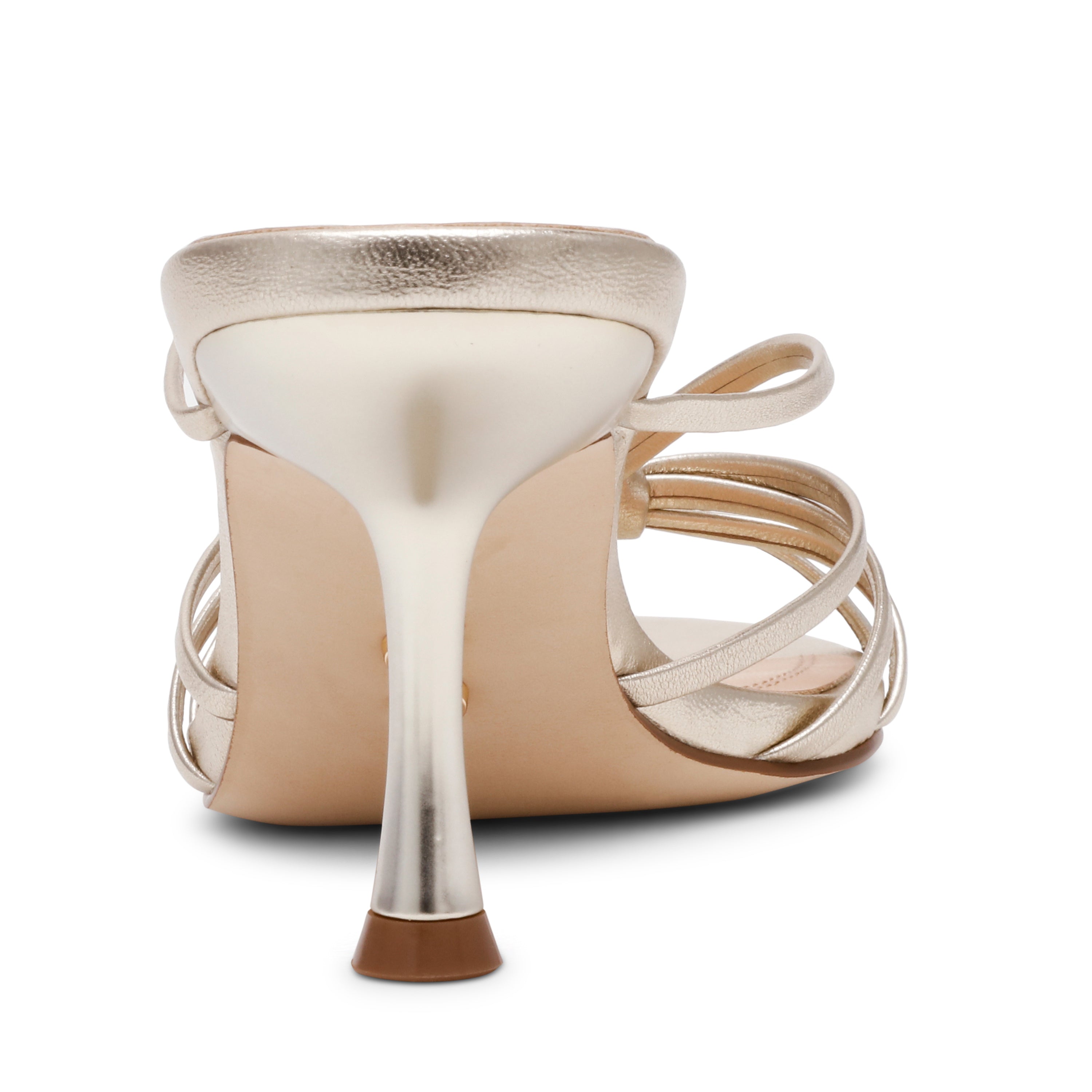 Steve Madden Edna sandales champagne cuir 6 cm