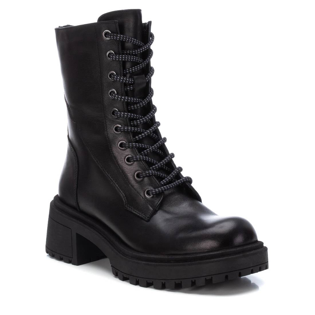 Carmela 16037901 bottines cuir noir talon 6 cm