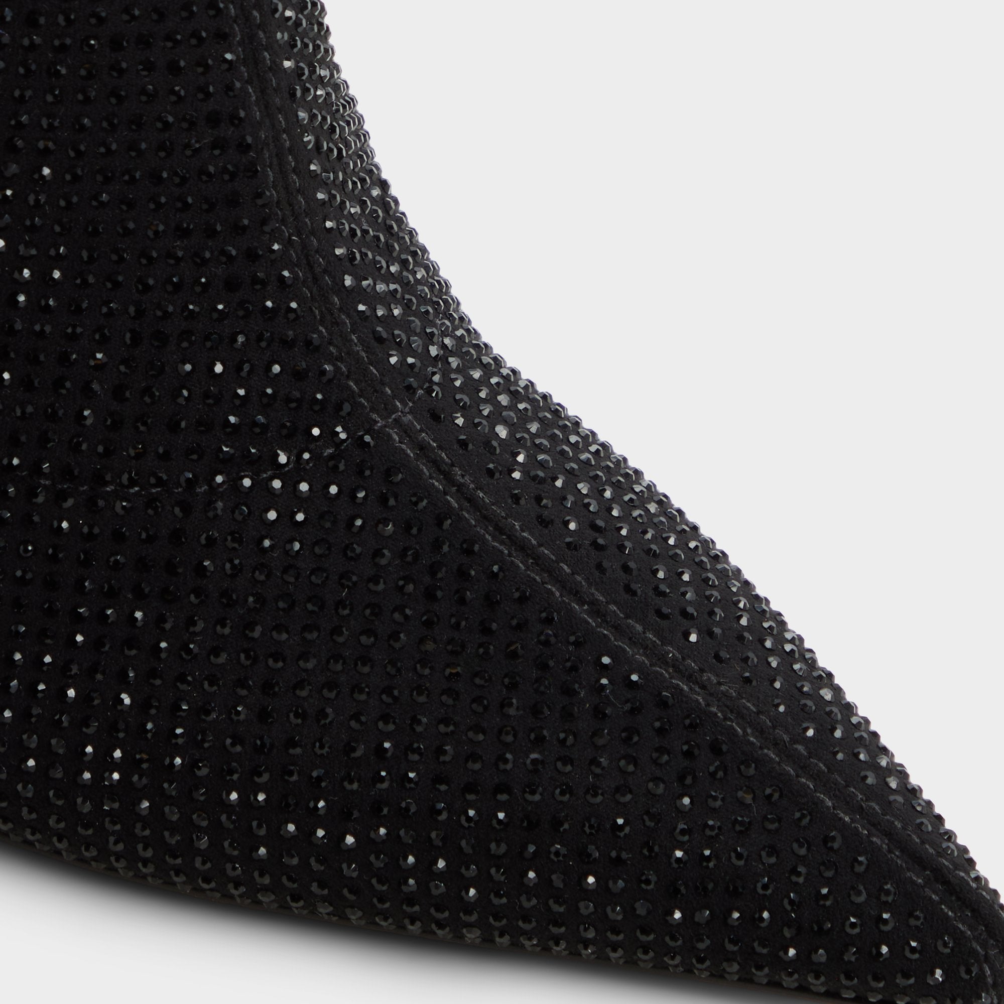 ALDO Innez bottes hautes noires strass talon