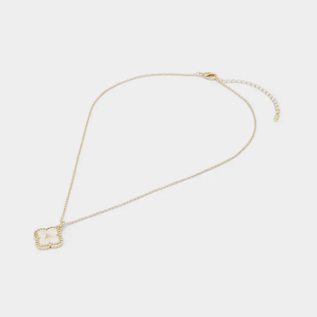 ALDO Broisa collier floral zircon pendentif
