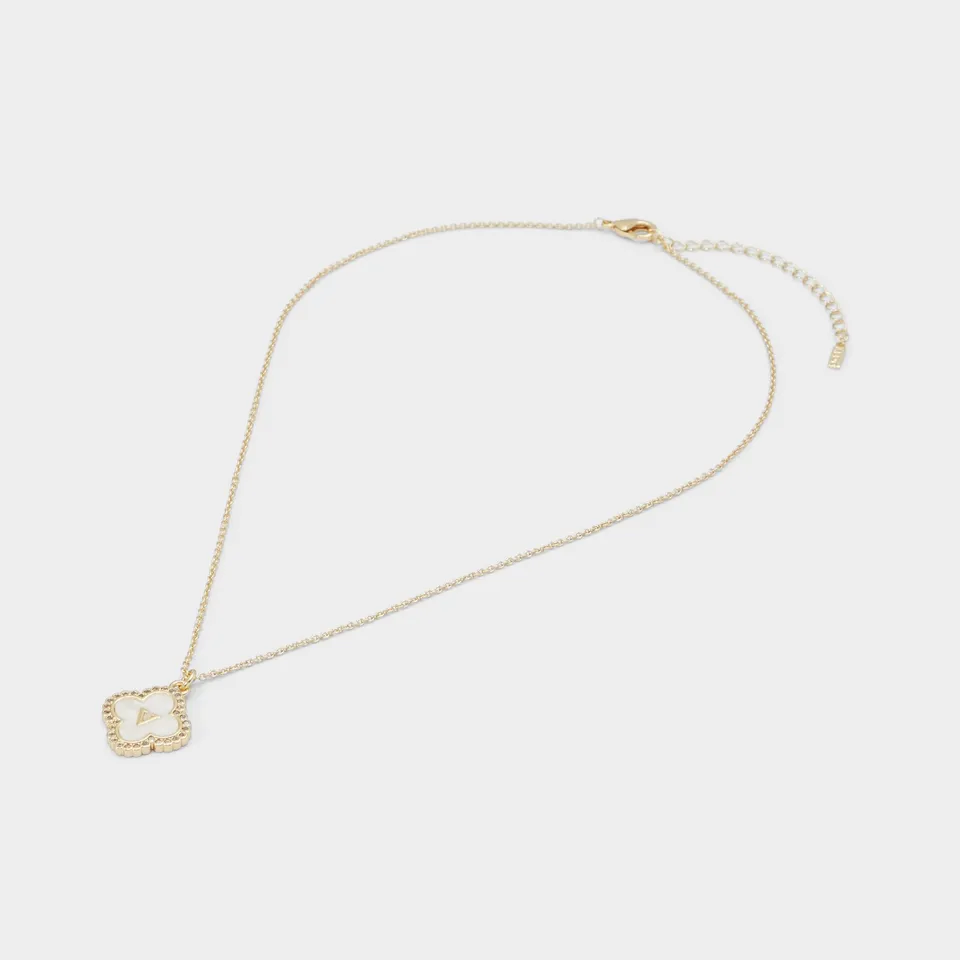 ALDO Broisa collier floral zircon pendentif