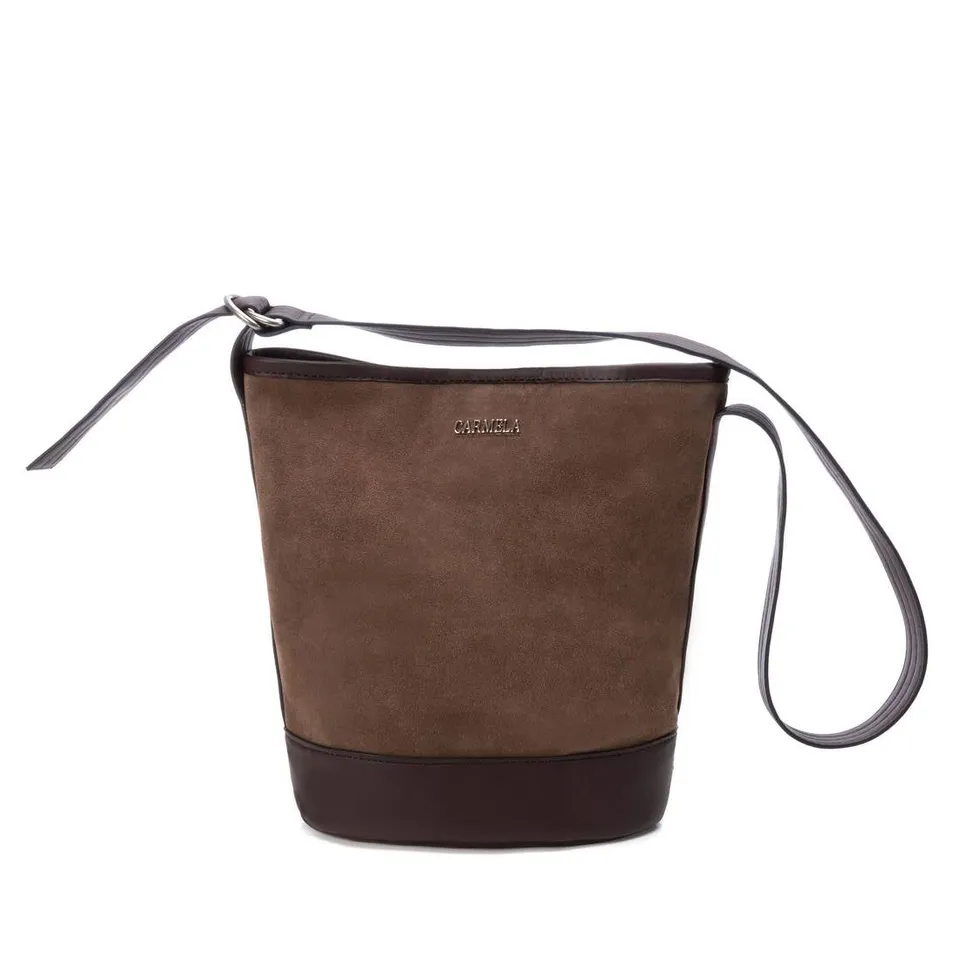 Carmela 186016 18601603 sac bandoulière daim marron