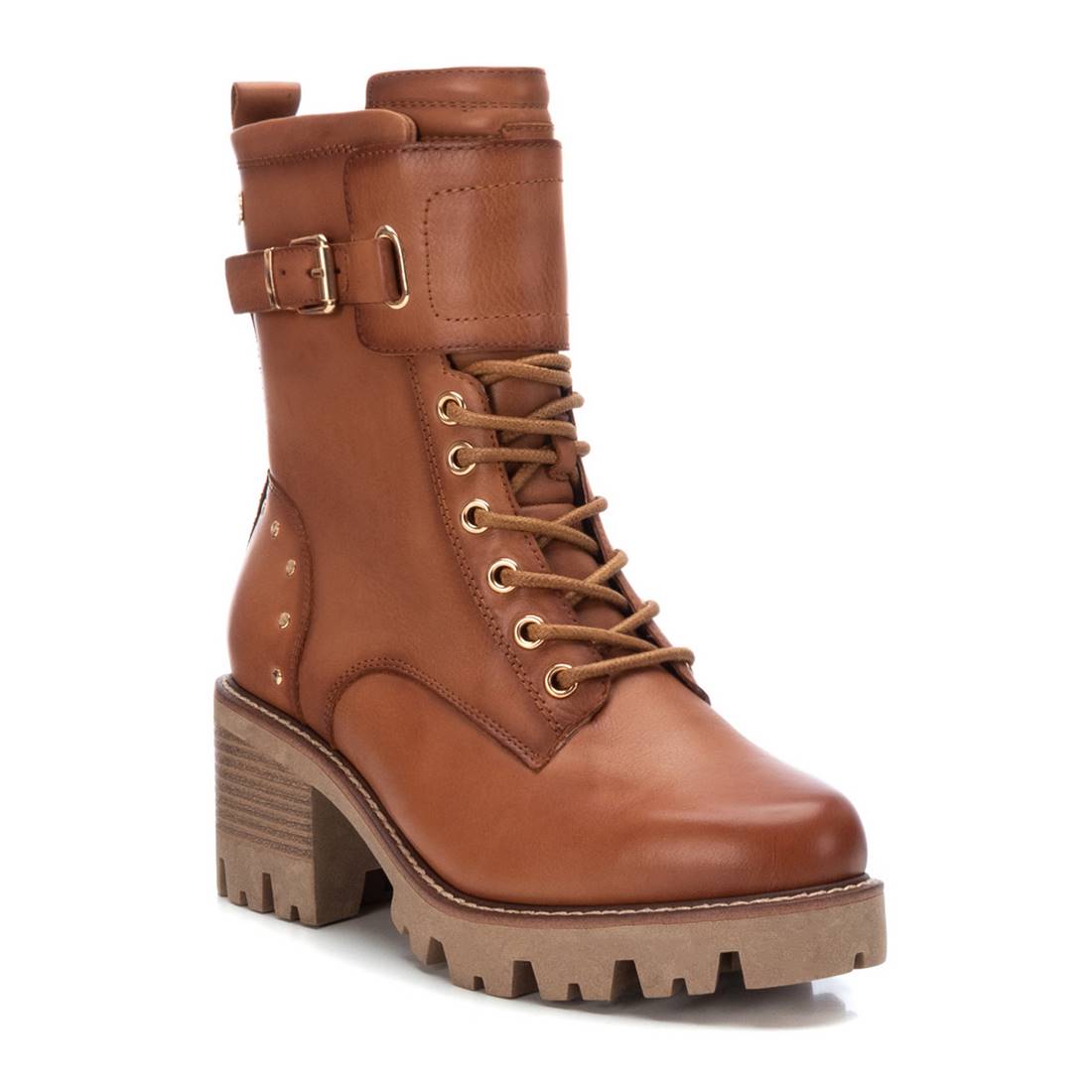 Carmela 16087702 bottines cuir marron talon 6 cm