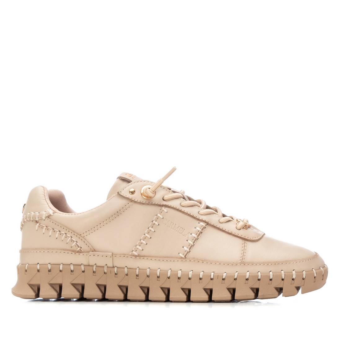 Carmela 16252803 sneakers cuir marron lacets