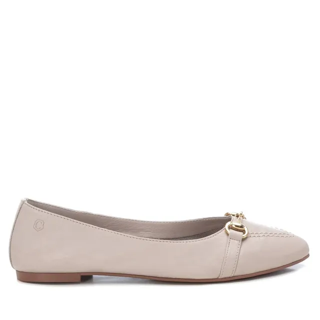 Carmela 16055204 ballerine cuir blanc plat