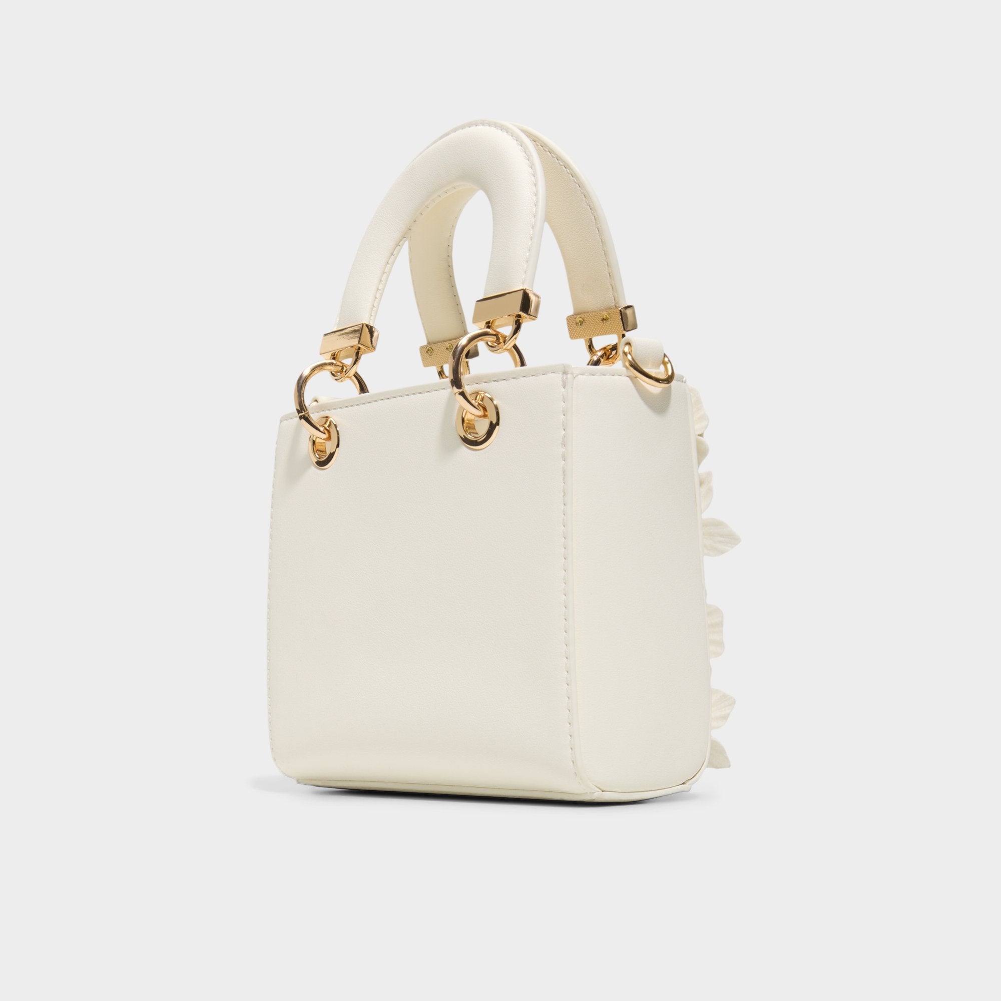 ALDO Azeyliaa sac blanc fleurs 3D