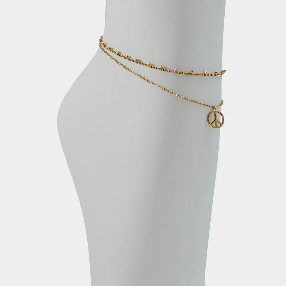 ALDO Peacelove bijou femme métal doré