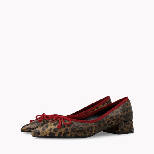 LODI Amelia ballerines animal print cuir