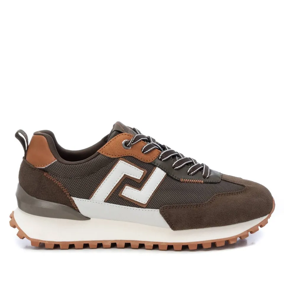Carmela 16103604 baskets homme cuir vert lacets
