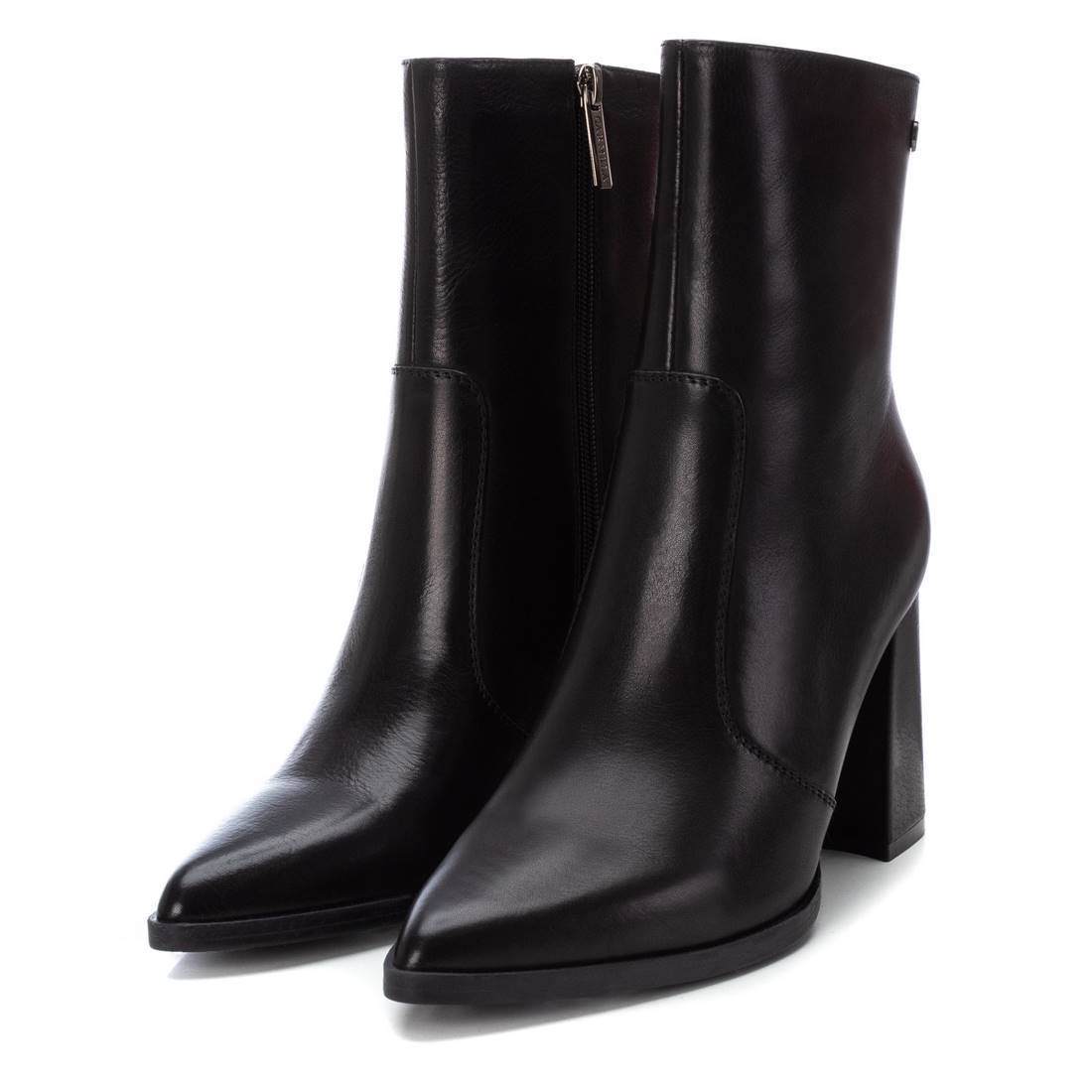 Carmela 16187501 bottines cuir noires talon 9 cm