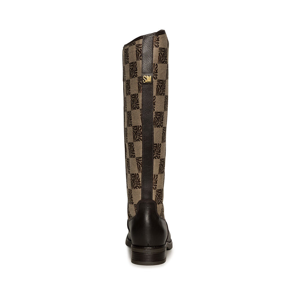 Steve Madden Vlora bottes hautes daim marron multi