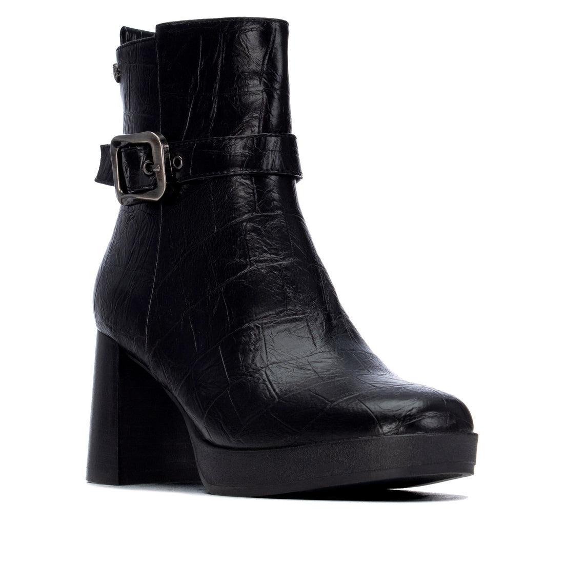 Carmela 16430501 bottines noir talon moyen