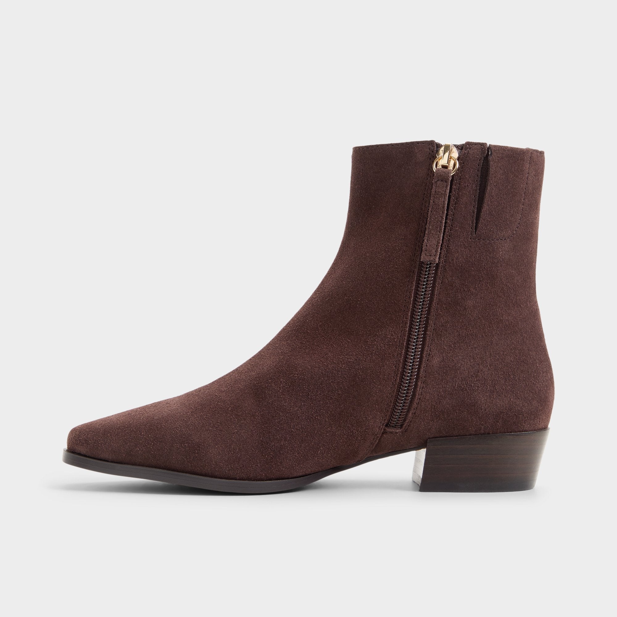 ALDO Zaylaa bottines femme marron daim