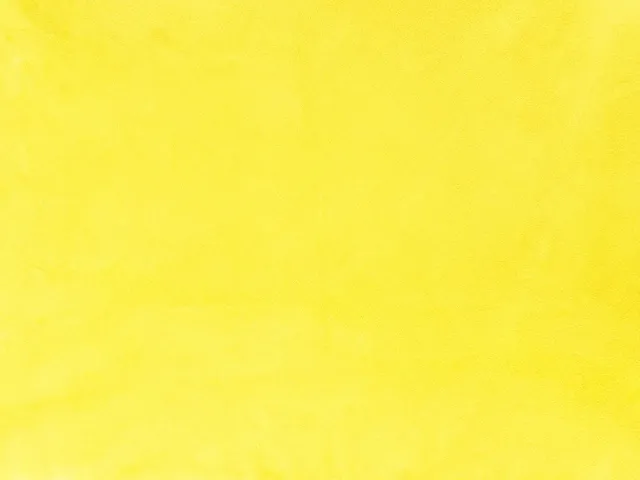 Dessine Moi Un Soulier Velours Jaune Fluo échantillon tissu