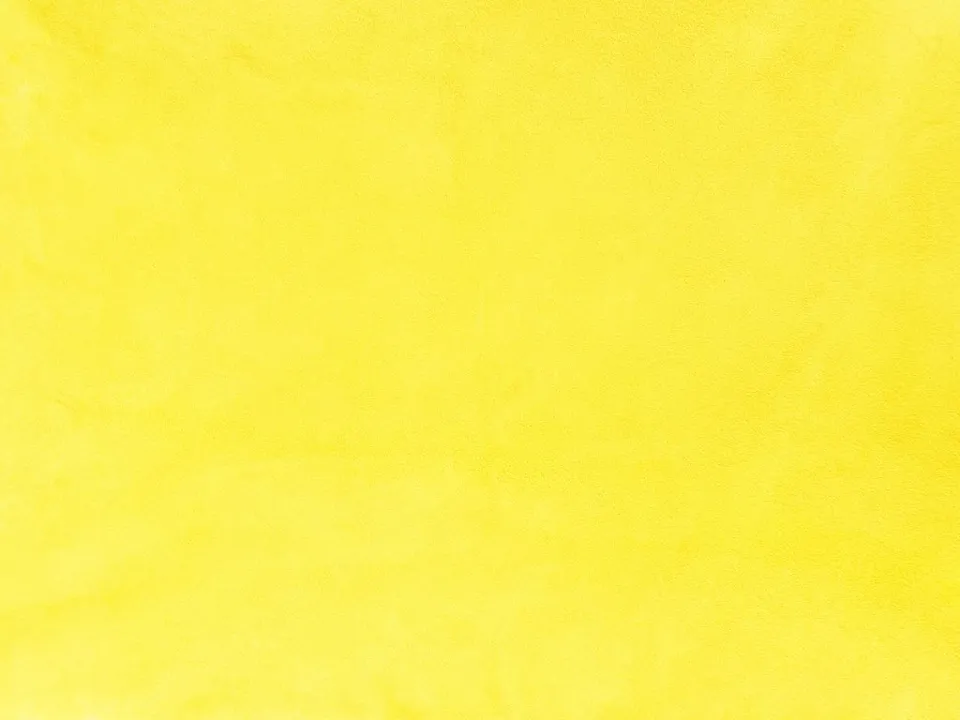 Dessine Moi Un Soulier Velours Jaune Fluo échantillon tissu