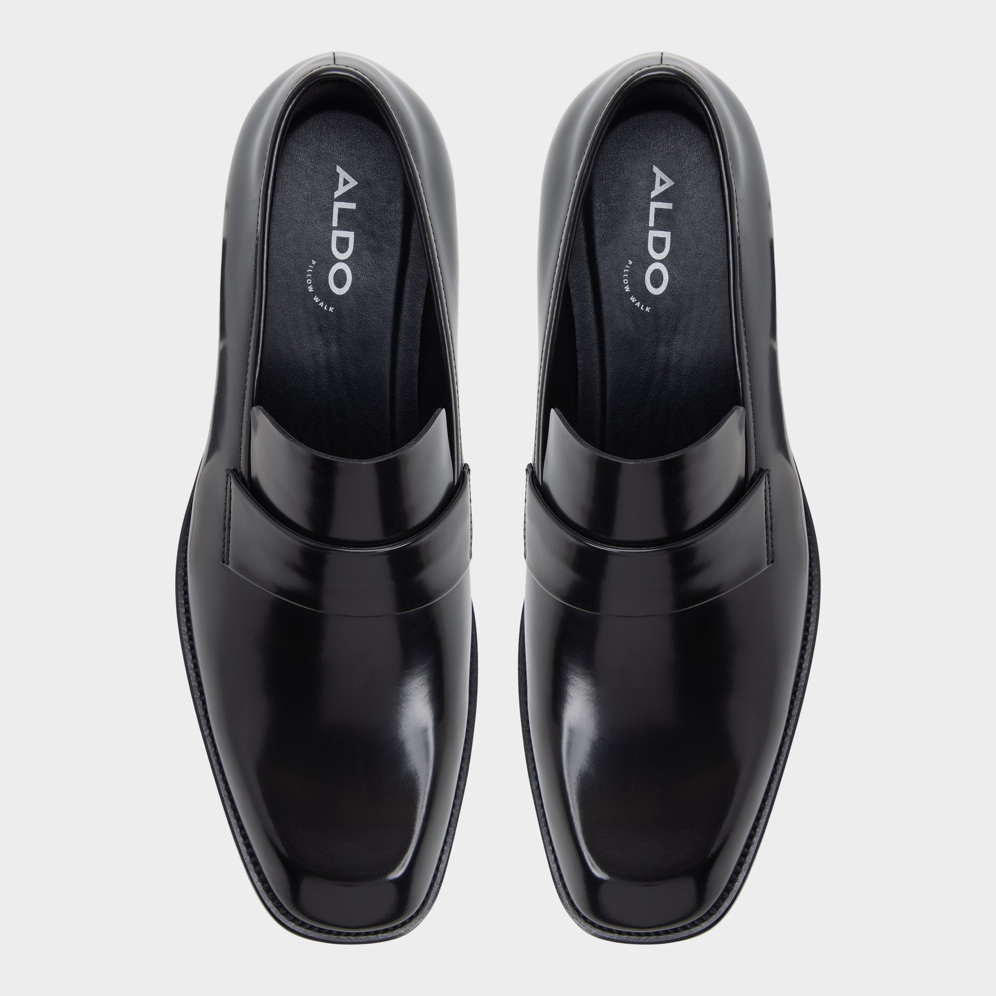ALDO Theodor mocassins noirs femme talon plat