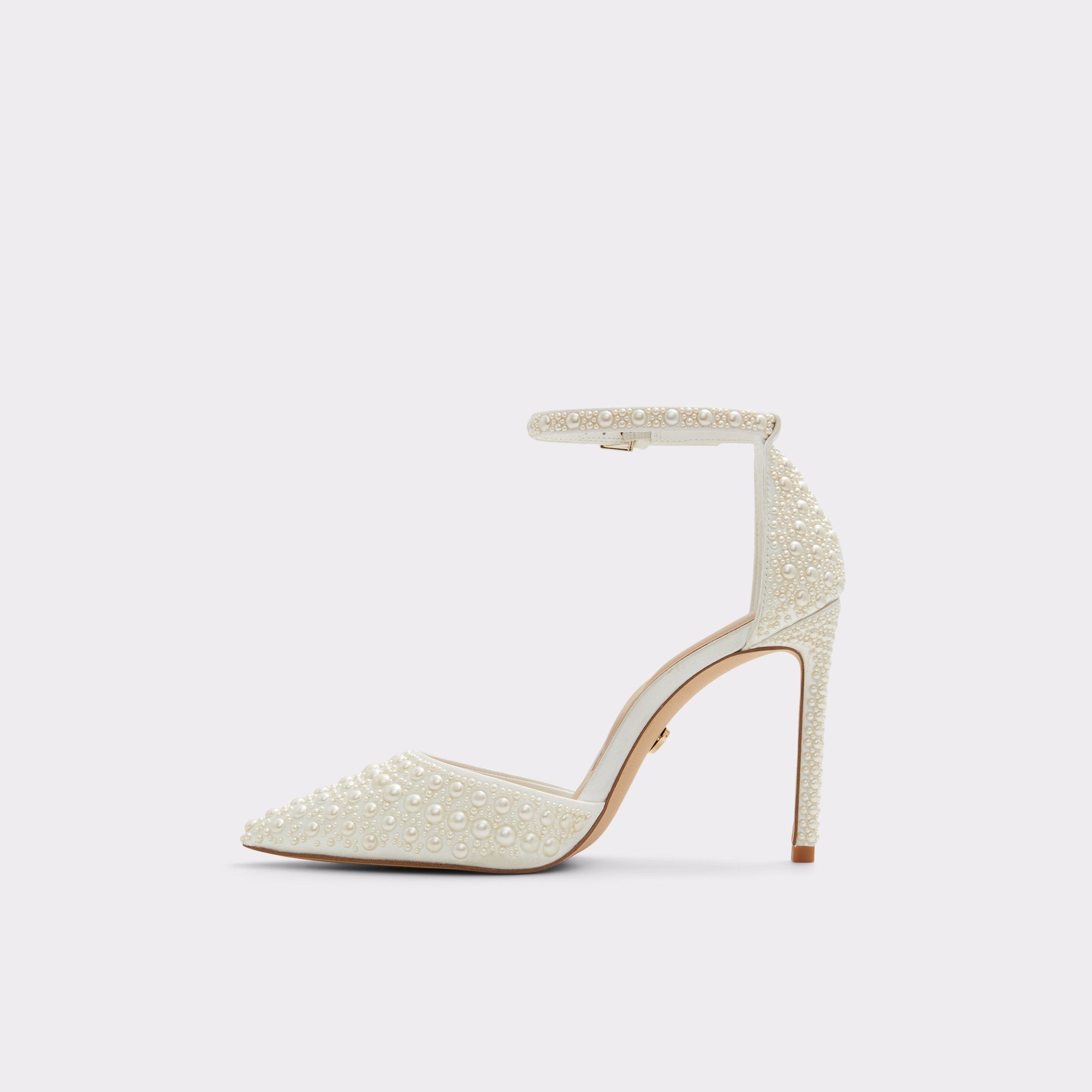 ALDO Derperla escarpins pointus à perles blanches