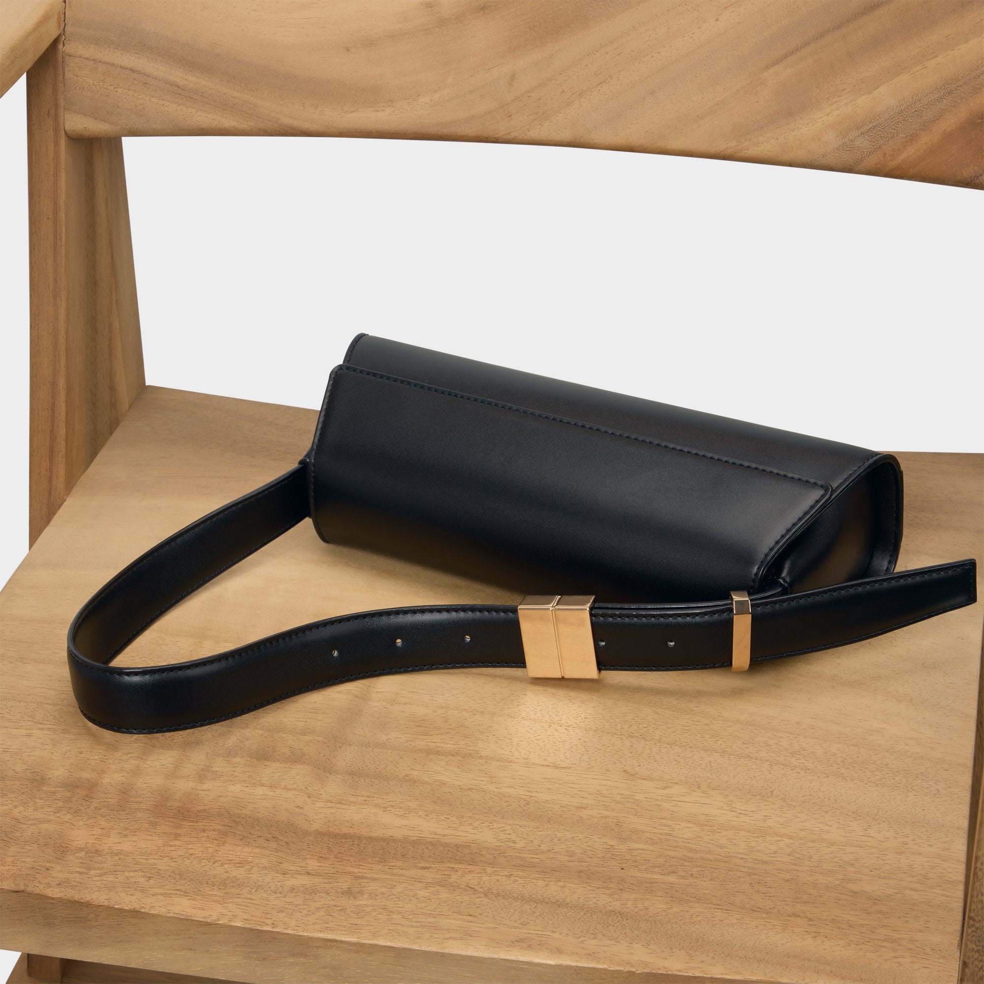 ALDO Malieaax sac baguette épaule doré