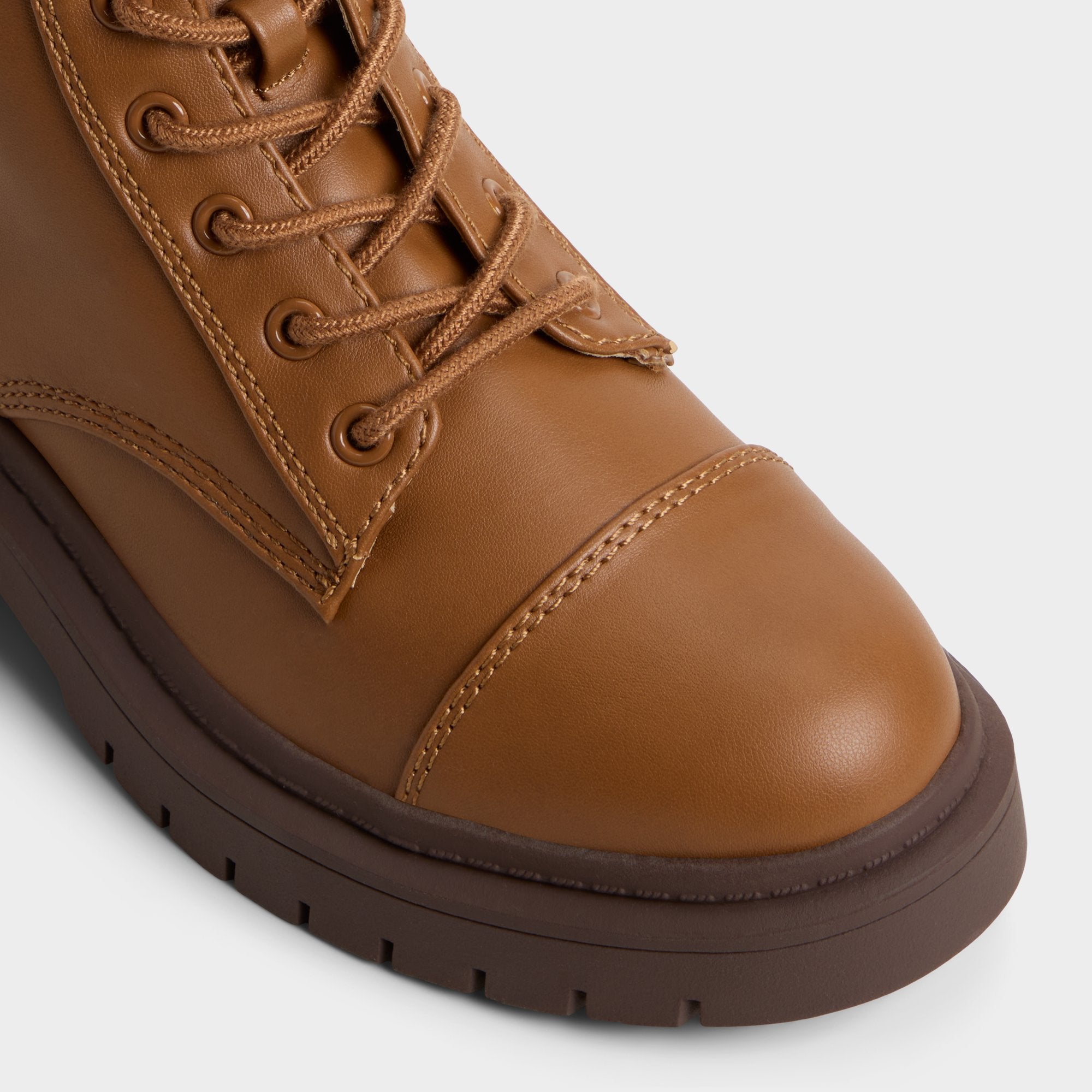 Aldo Goer bottines combat marron
