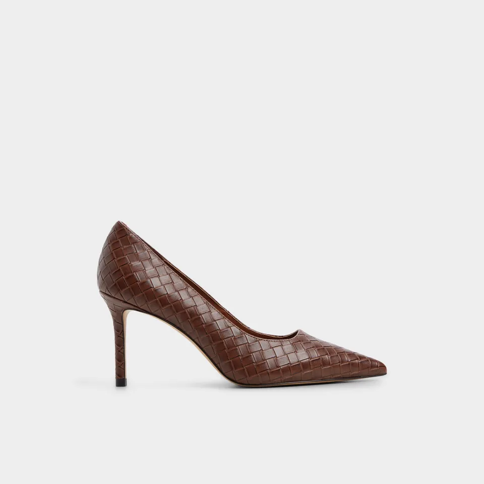 ALDO Somaya escarpins femme marron tissé
