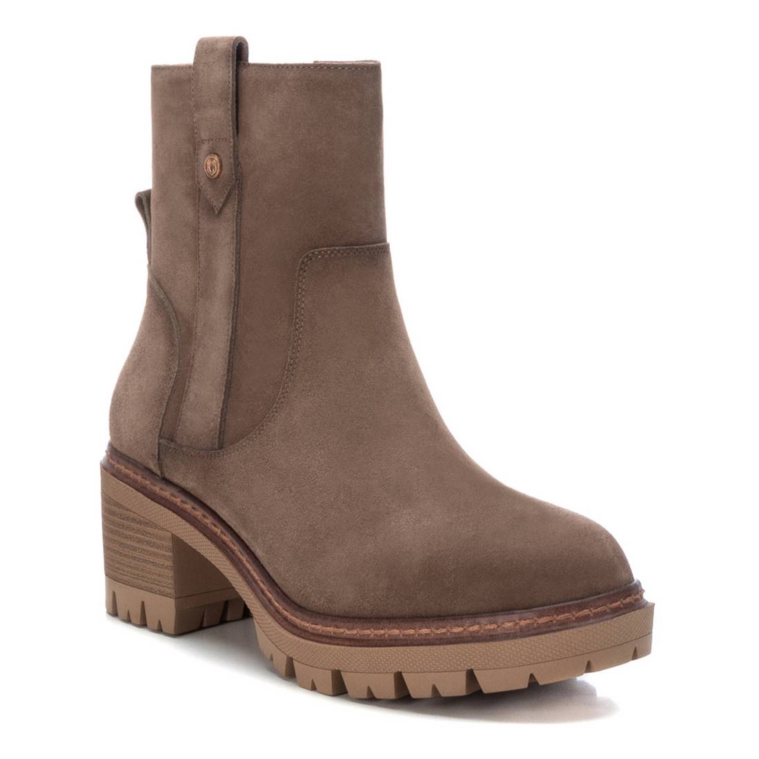 Carmela 16096702 bottine femme suède marron talon 6 cm