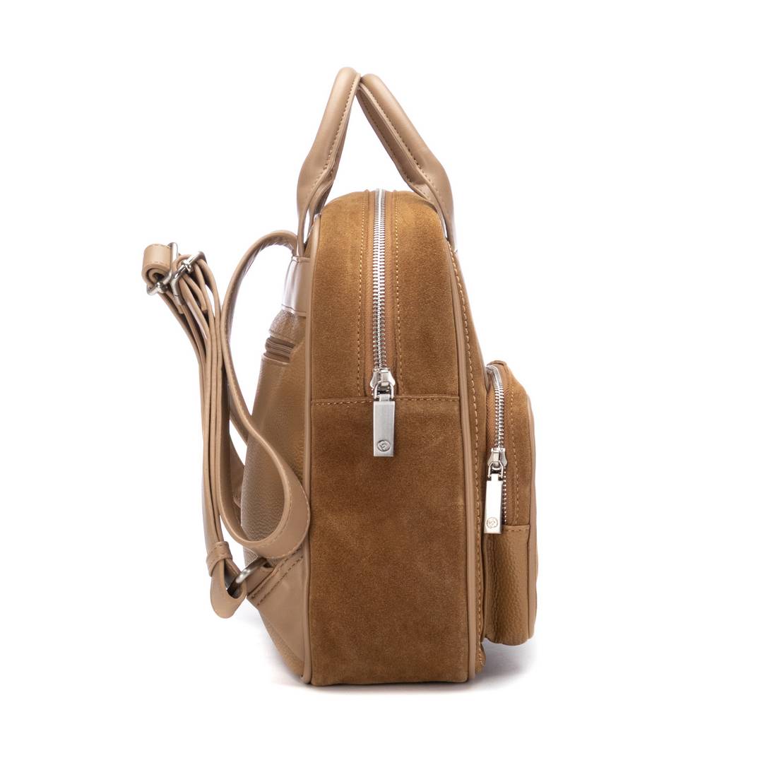 Carmela 18620602 sac à dos camel cuir véritable