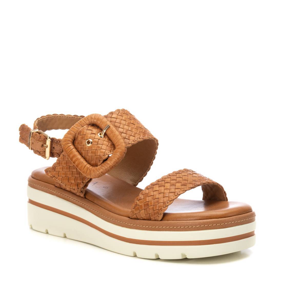 Carmela 16225203 sandales femme camel compensées