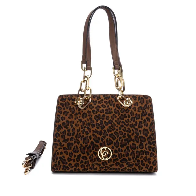 Carmela 18619001 sac femme cuir camel épaule