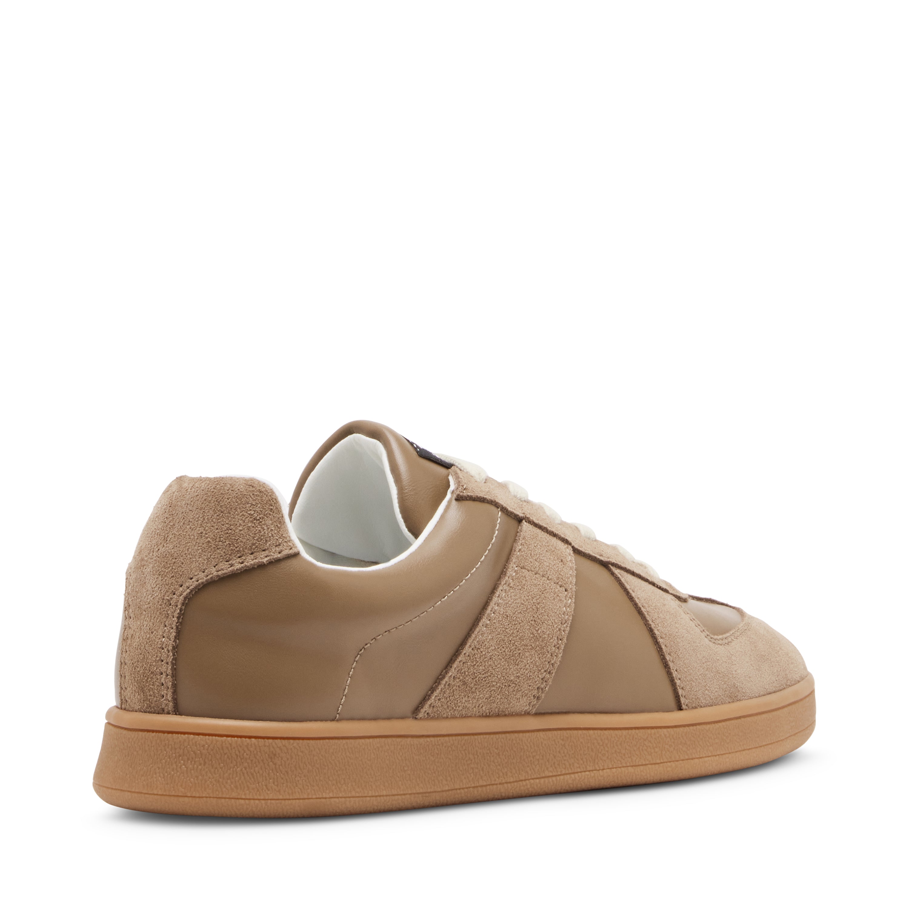 Steve Madden Waltor baskets homme taupe cuir