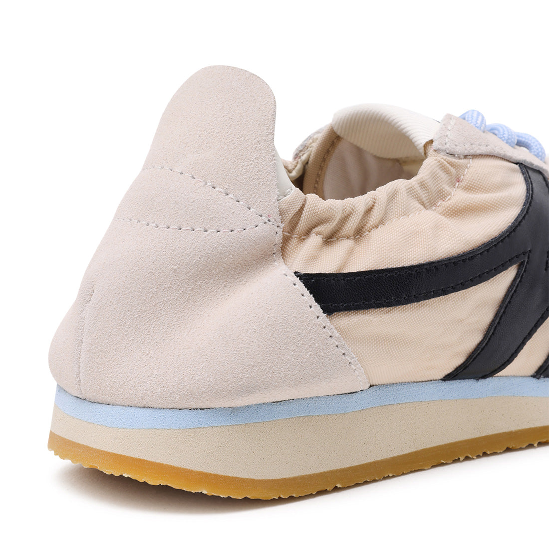 Steve Madden Premium baskets crème multi lacets