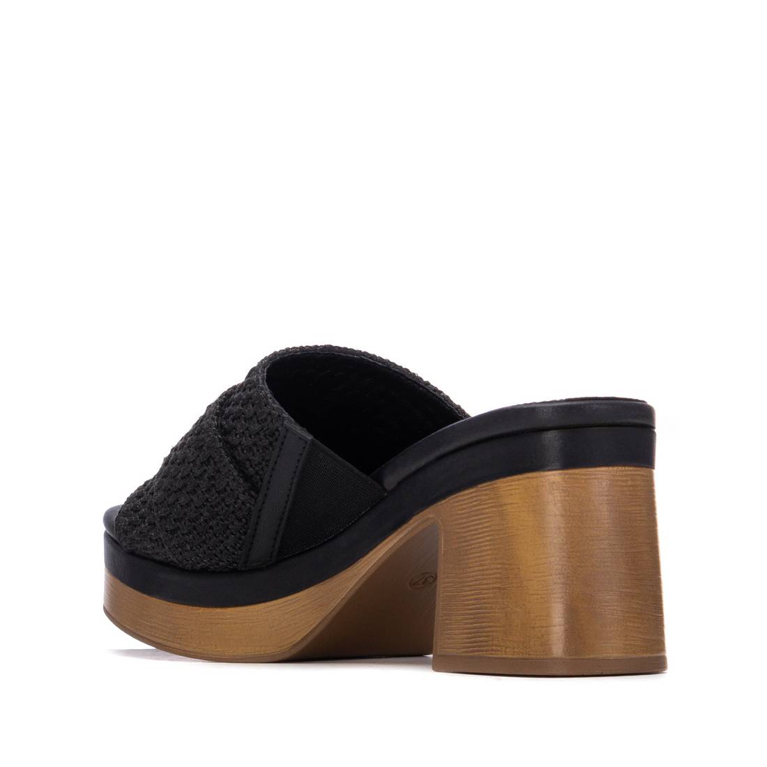 Carmela 16315802 sandales femme noir talon large 8 cm
