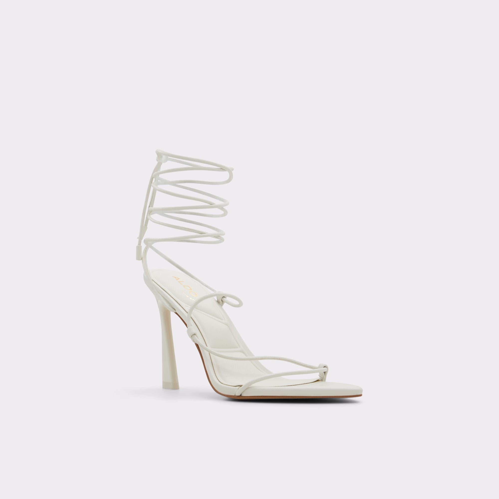 ALDO Melodic sandales à talon femme blanches