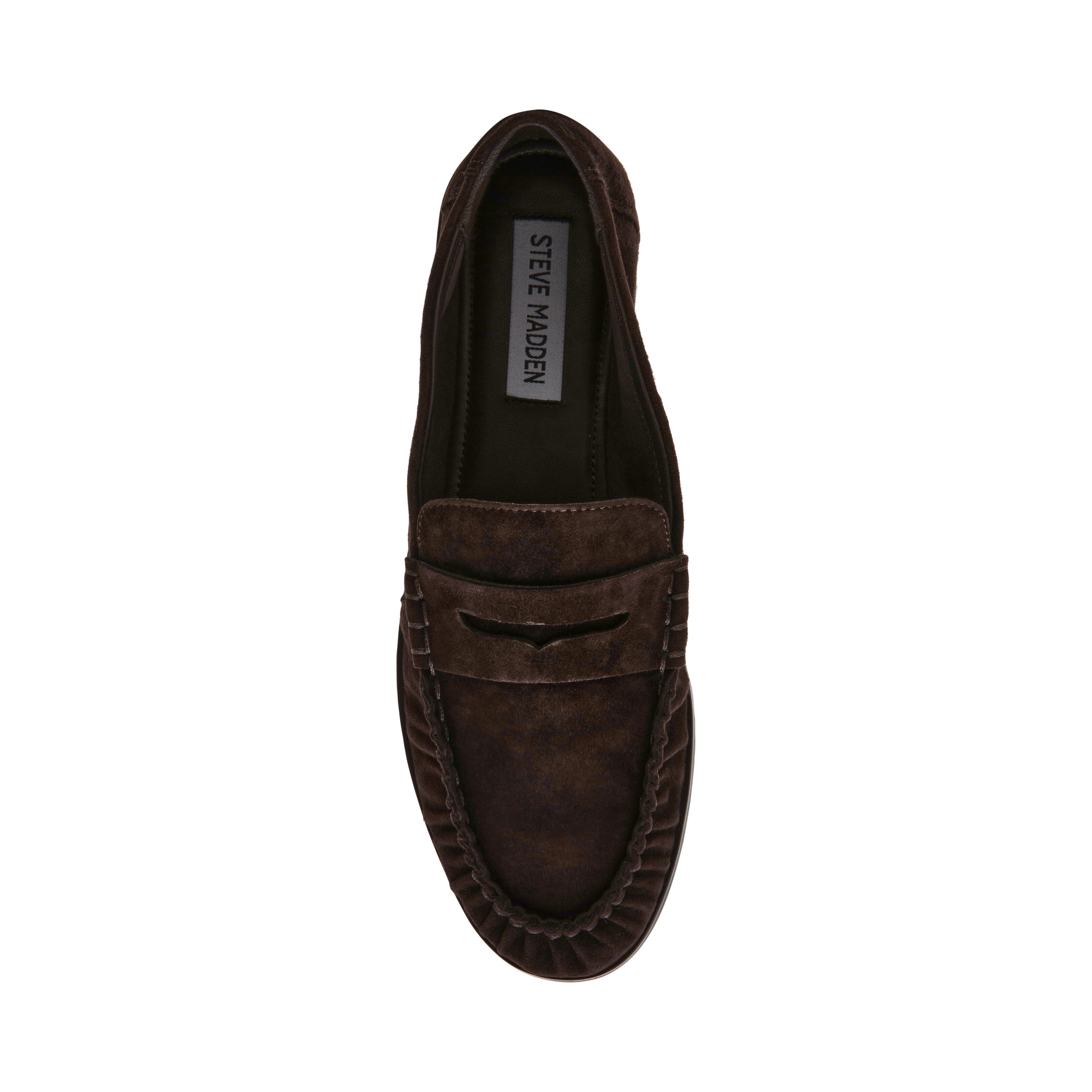 Steve Madden Muse mocassin marron daim plat