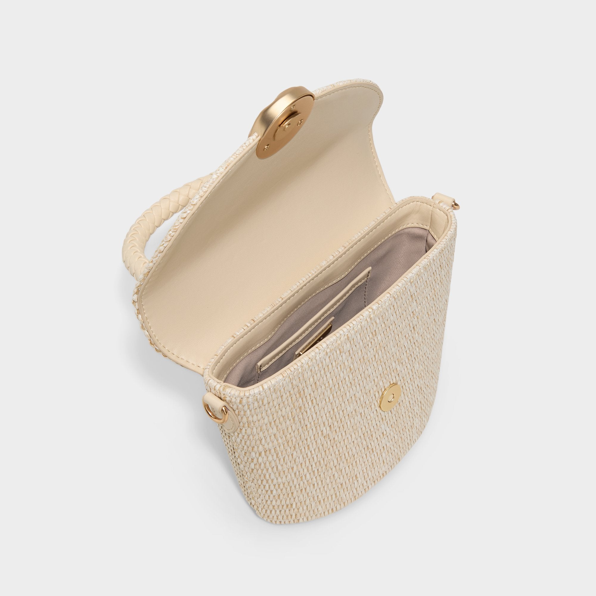 ALDO Solettaa sac raphia tressé été