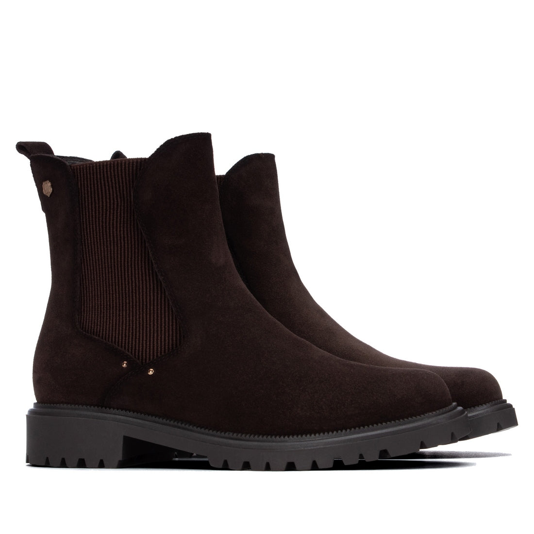 Carmela 16431502 bottines chelsea marron serraje