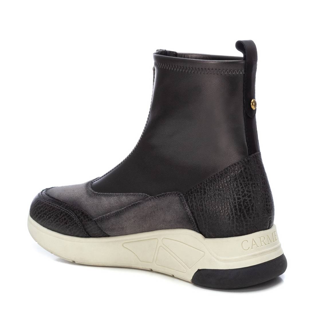 Carmela 16098605 Basket Montante Femme Cuir Gris
