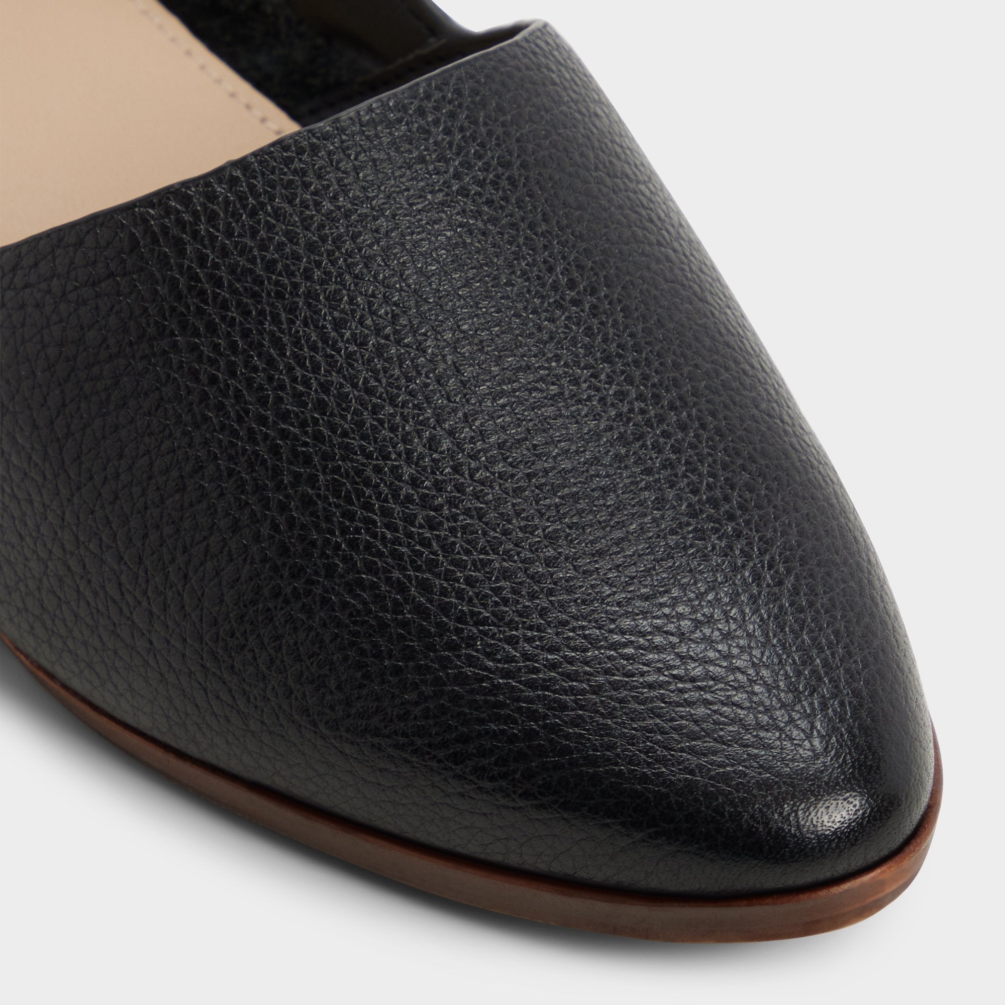 ALDO Blanchette slip-ons cuir femme noir