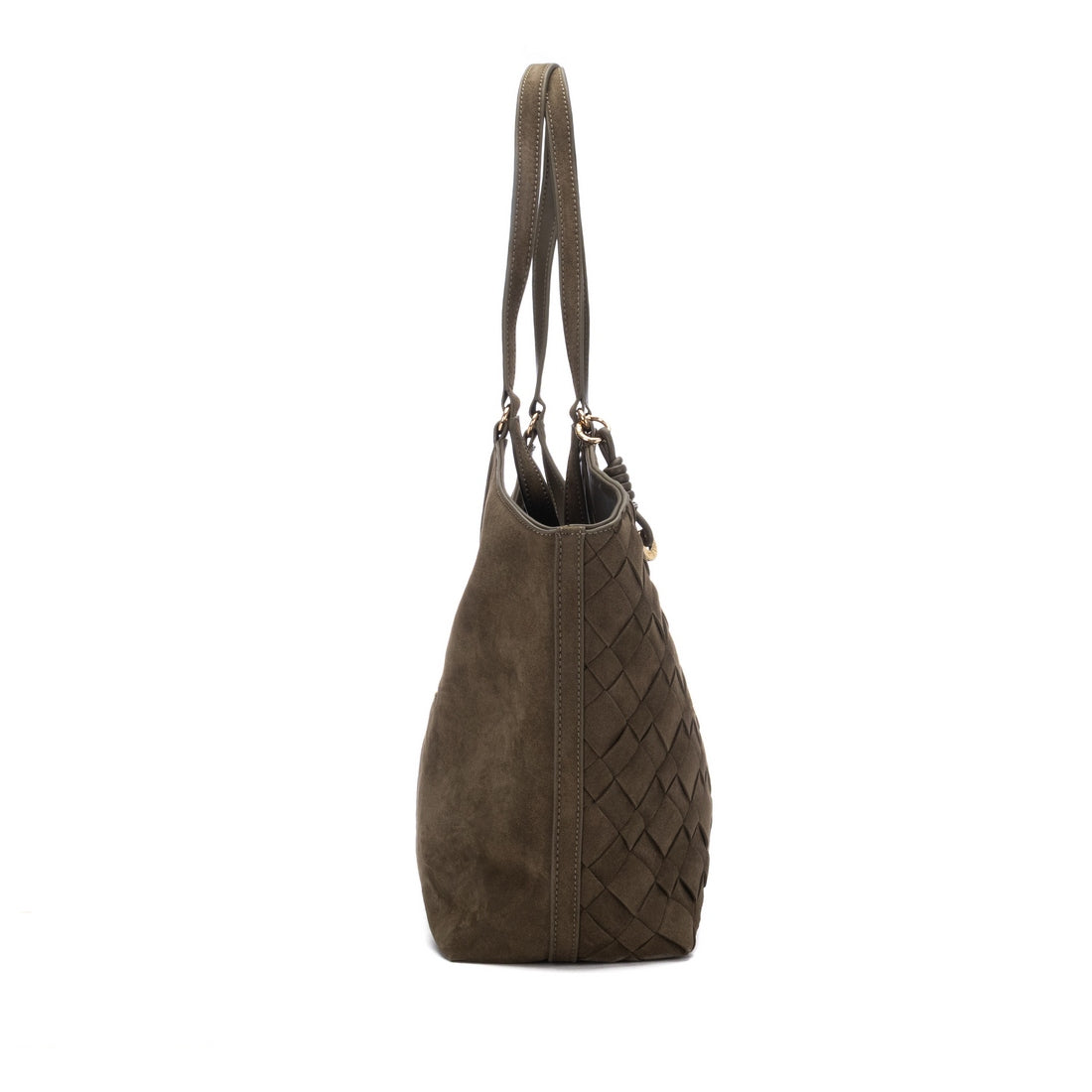 Carmela 18624603 sac épaule kaki textile 31x51cm