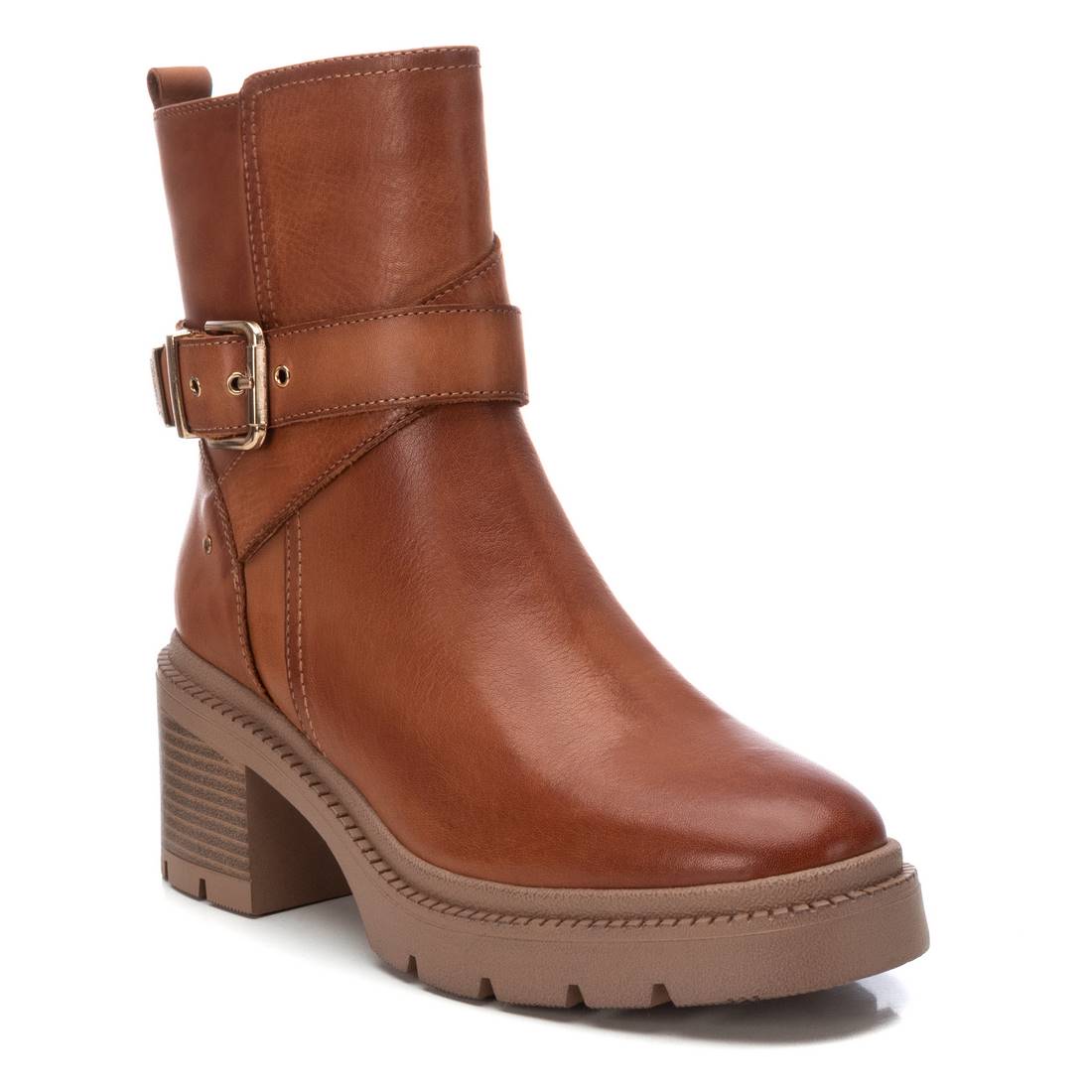 Carmela 161916 16191602 bottine marron cuir talon 7 cm