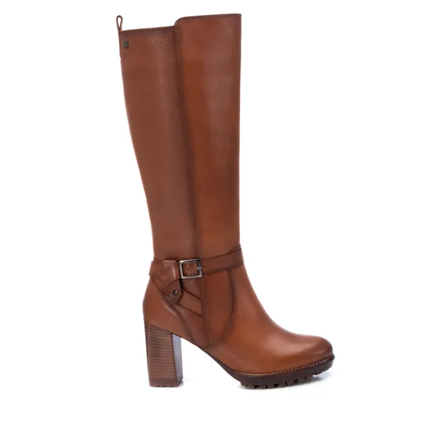 Carmela 16005502 botte cuir marron talon 9 cm