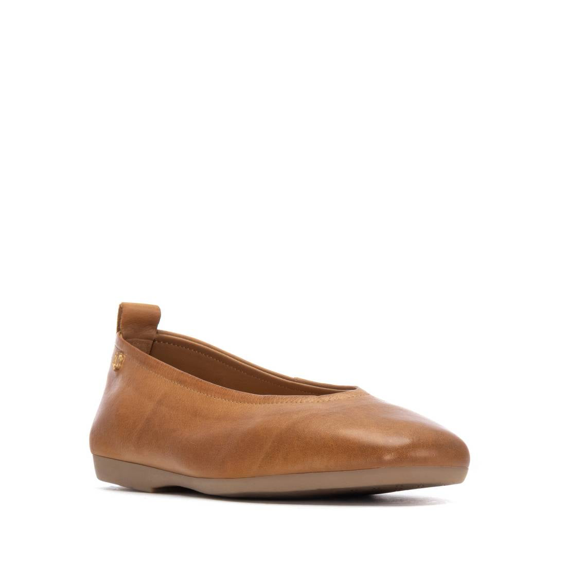 Carmela 16314003 ballerine cuir camel sans lacet
