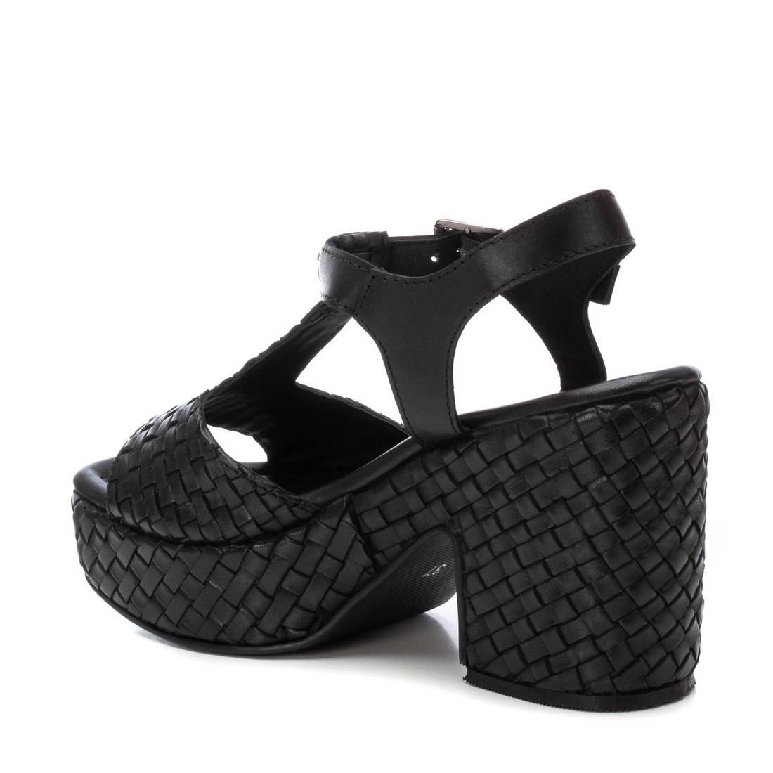Carmela 16240501 sandales cuir noir talon 9 cm