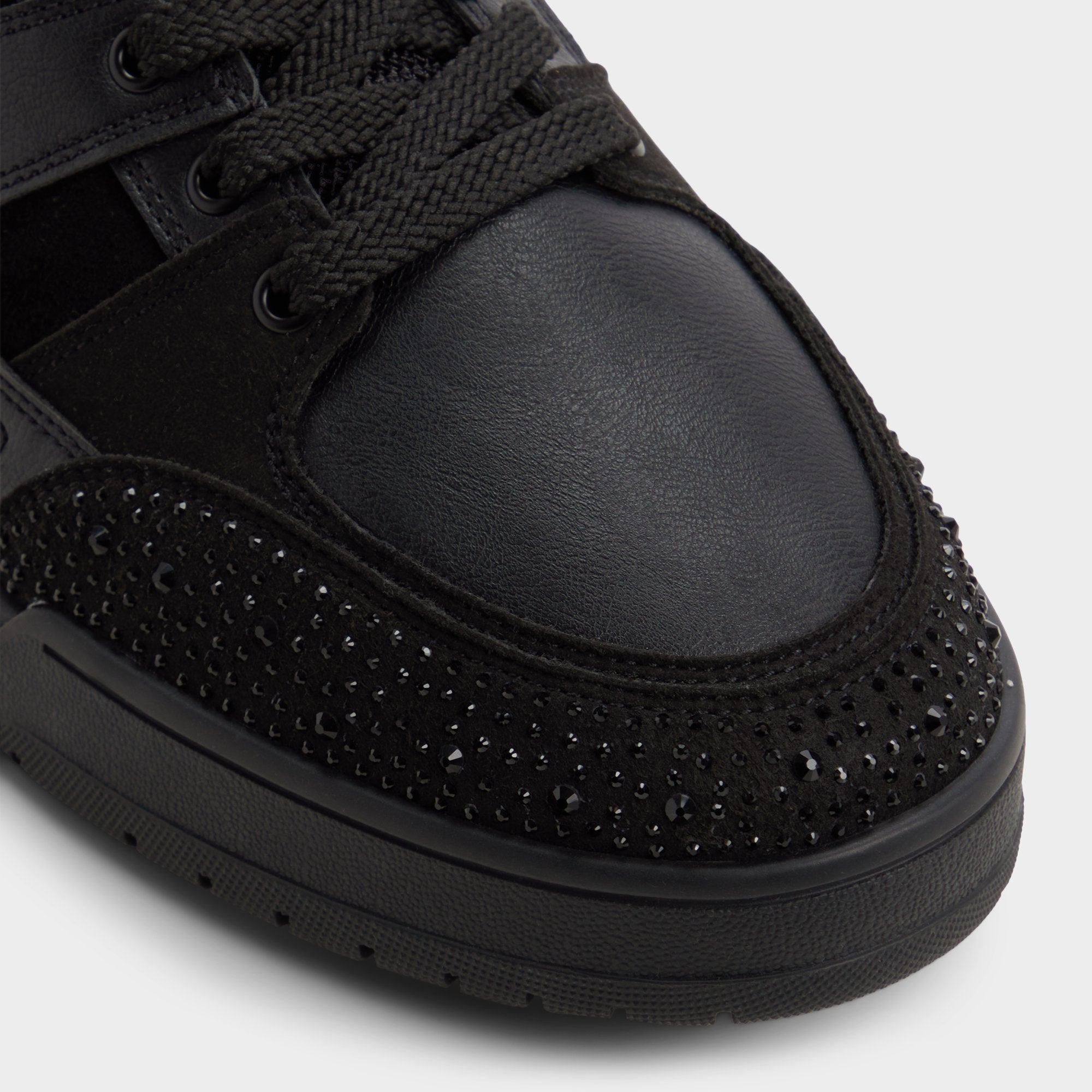Aldo Kian Baskets Basses Noires Cuir