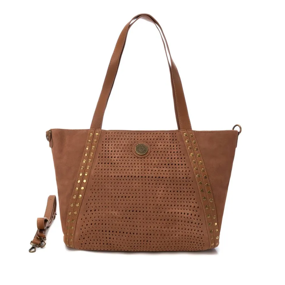 Carmela 18604002 sac épaule femme marron clouté